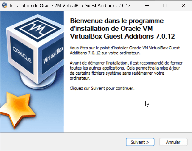 Comment installer les Additions Invitées sur Windows 11 dans VirtualBox