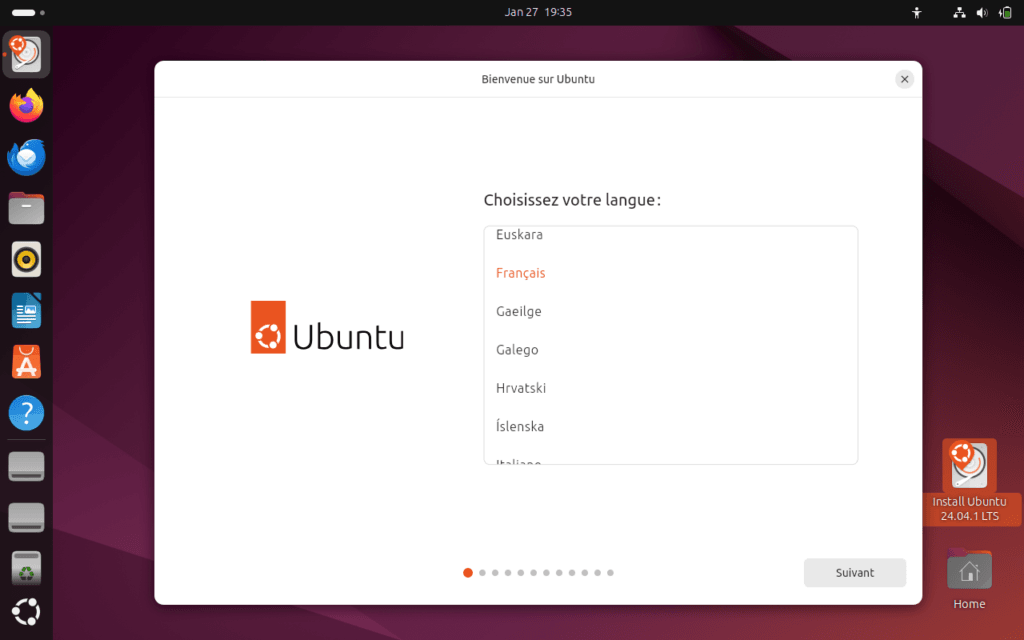 langues-1024x640 Comment installer Ubuntu 24.04: Étape par étape