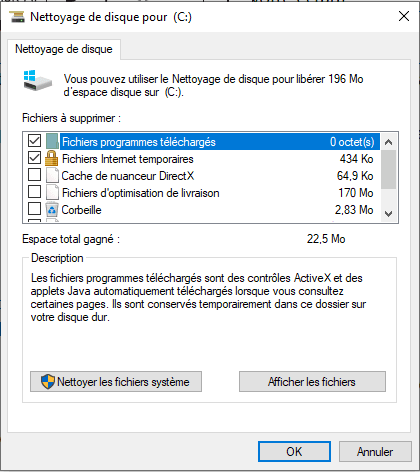 image-64 Nettoyer son disque dur pour libérer de l’espace